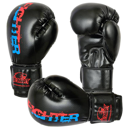 Pro Leather Boxing Gloves, MMA, Sparring Punch Bag, Muay Thai Training Gloves