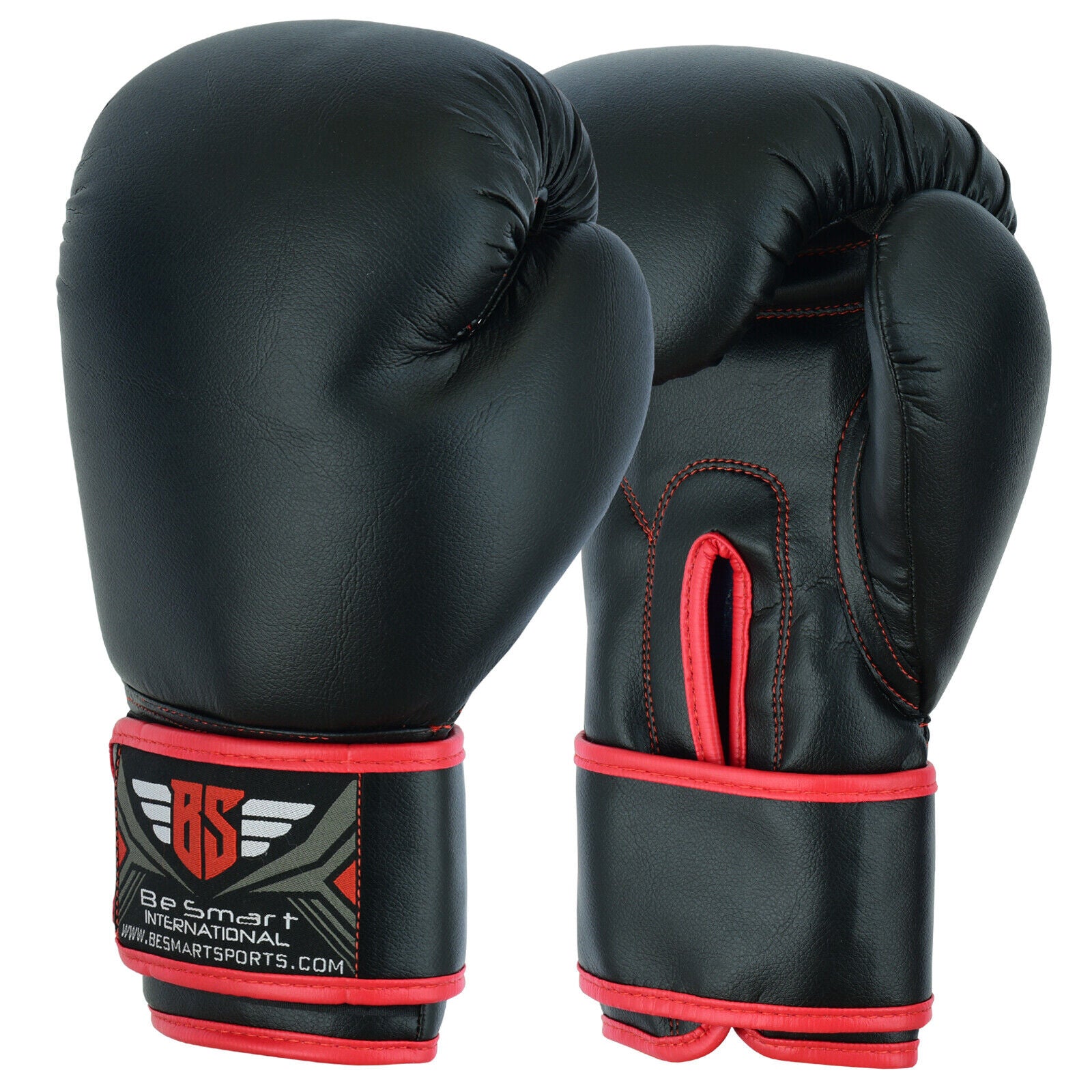 Pro Leather Boxing Gloves, MMA, Sparring Punch Bag, Muay Thai Training Gloves