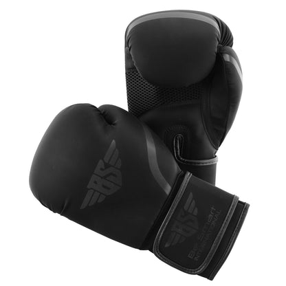 Maya Leather Boxing Gloves Muay Thai Punch Bag Sparring MMA Training Kickboxing