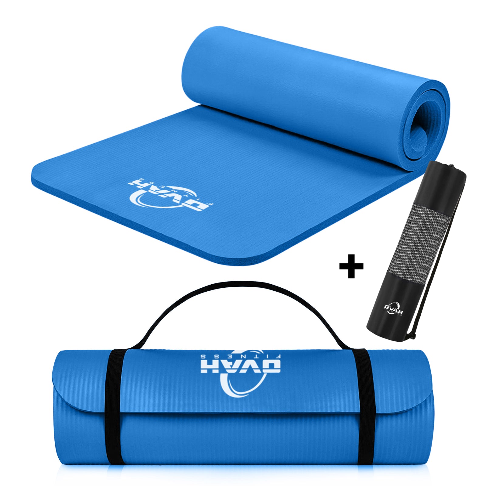 Premium 15MM Extra Thick Non-Slip Yoga Mat for Gym Workouts and Pilates - Designed for Women - UK Edition