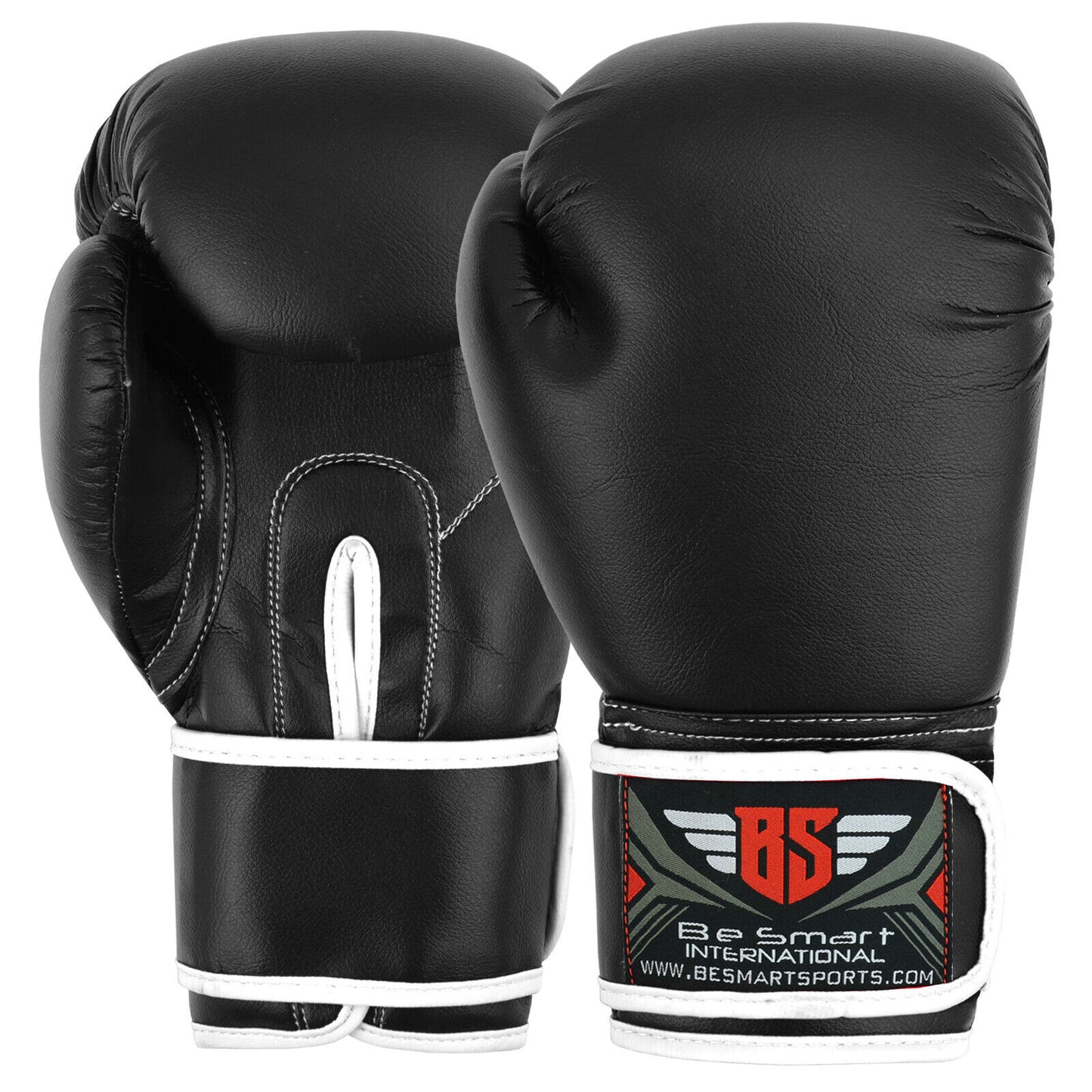 Maya Leather Boxing Gloves Muay Thai Punch Bag Sparring MMA Training Kickboxing