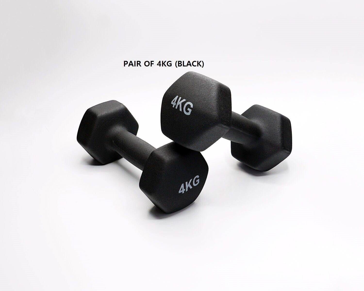 Neoprene Dumbbell Pair Home Weights Gym Fitness Sports