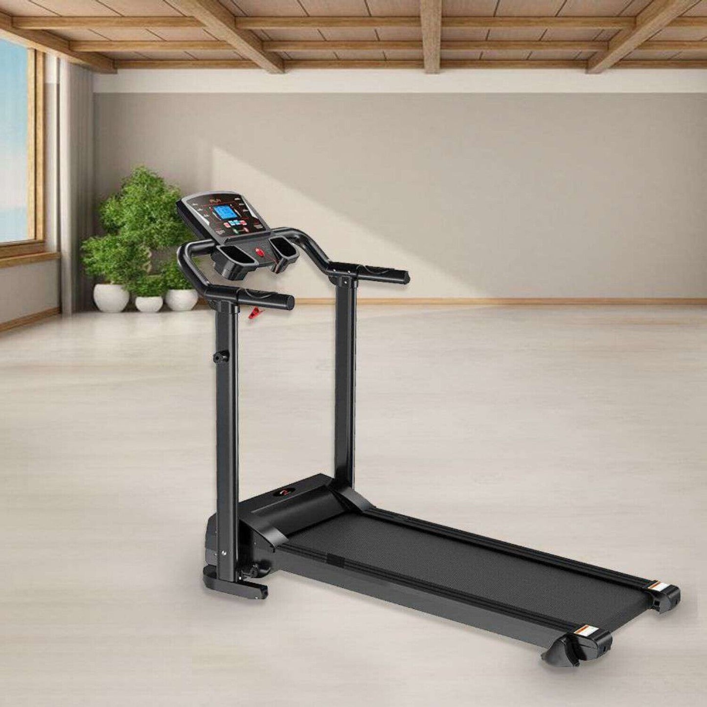 Electric Motorized Foldable Treadmill Running Fitness Machine Walking Jogging UK