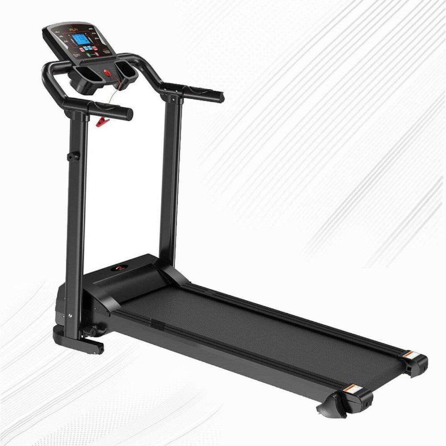 Electric Motorized Foldable Treadmill Running Fitness Machine Walking Jogging UK