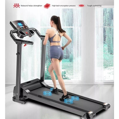 Electric Motorized Foldable Treadmill Running Fitness Machine Walking Jogging UK