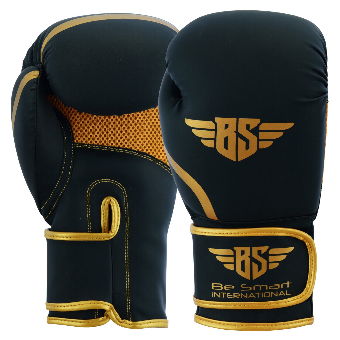 Maya Leather Boxing Gloves Muay Thai Punch Bag Sparring MMA Training Kickboxing