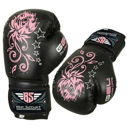 Pro Leather Boxing Gloves, MMA, Sparring Punch Bag, Muay Thai Training Gloves