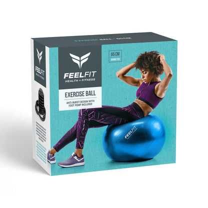 Exercise Gym Ball Swiss Pilates Yoga Core Training Pregnancy Birthing Anti-Burst