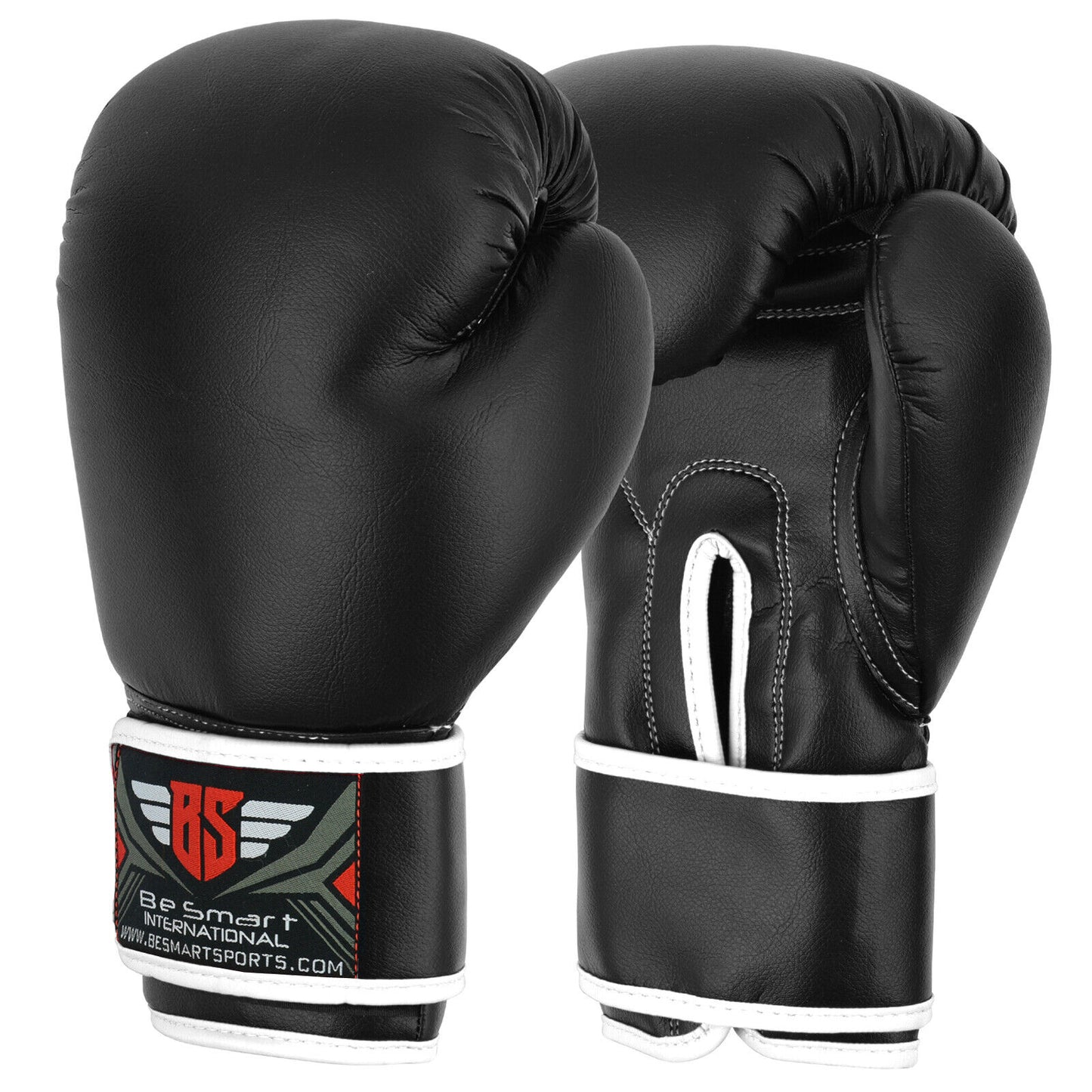 Pro Leather Boxing Gloves, MMA, Sparring Punch Bag, Muay Thai Training Gloves