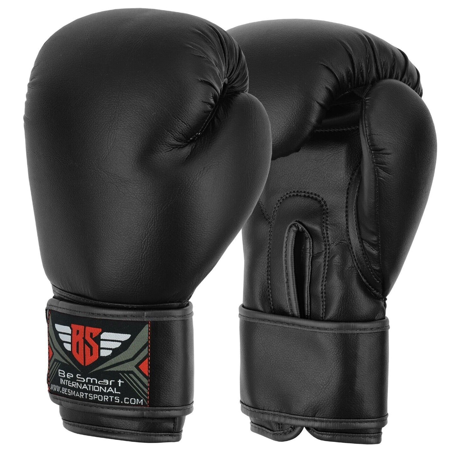 Maya Leather Boxing Gloves Muay Thai Punch Bag Sparring MMA Training Kickboxing